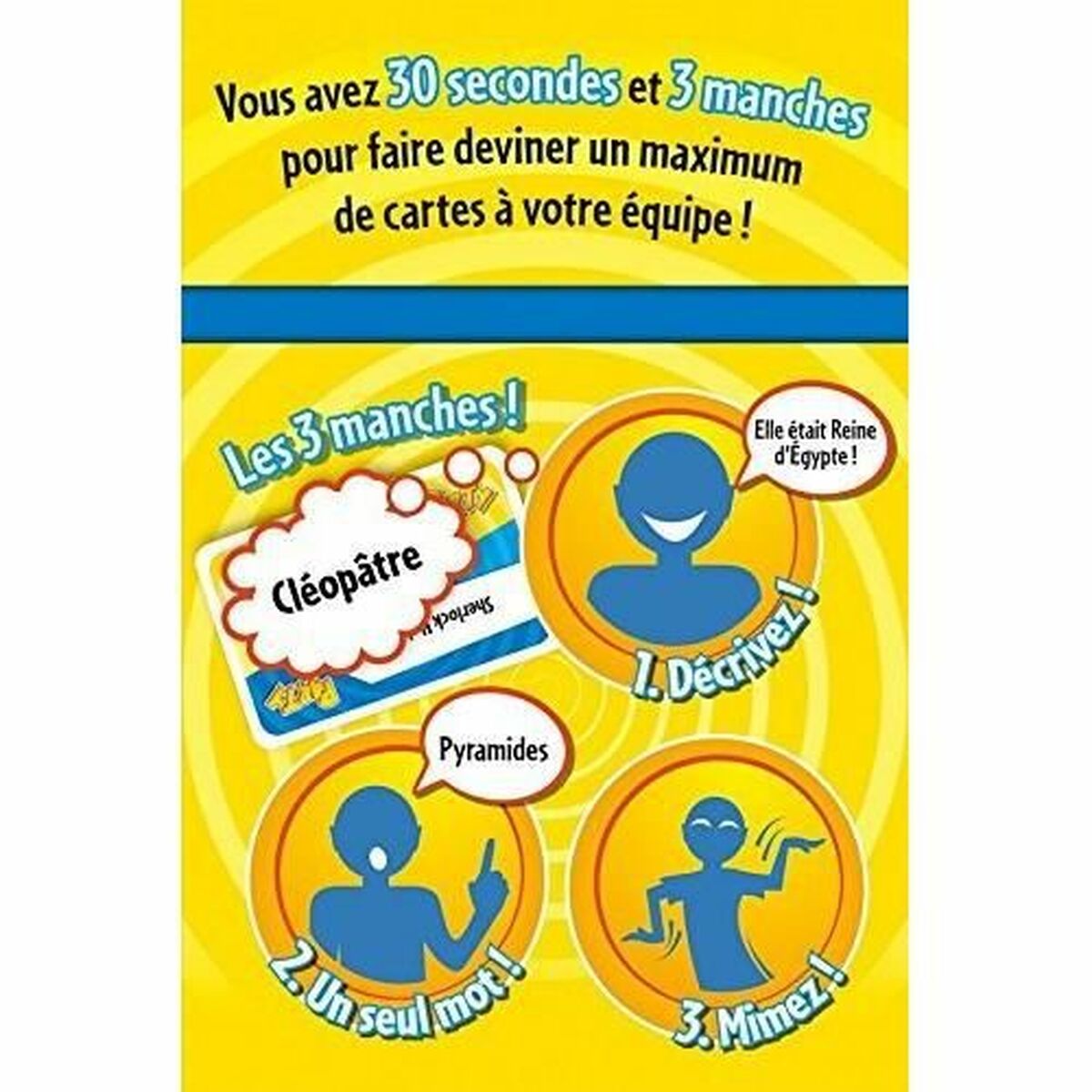 Joc deîntrebări și răspunsuri Asmodee Time's Up Party 1 (FR) - Jucarii si jocuri, Jocuri și accesorii