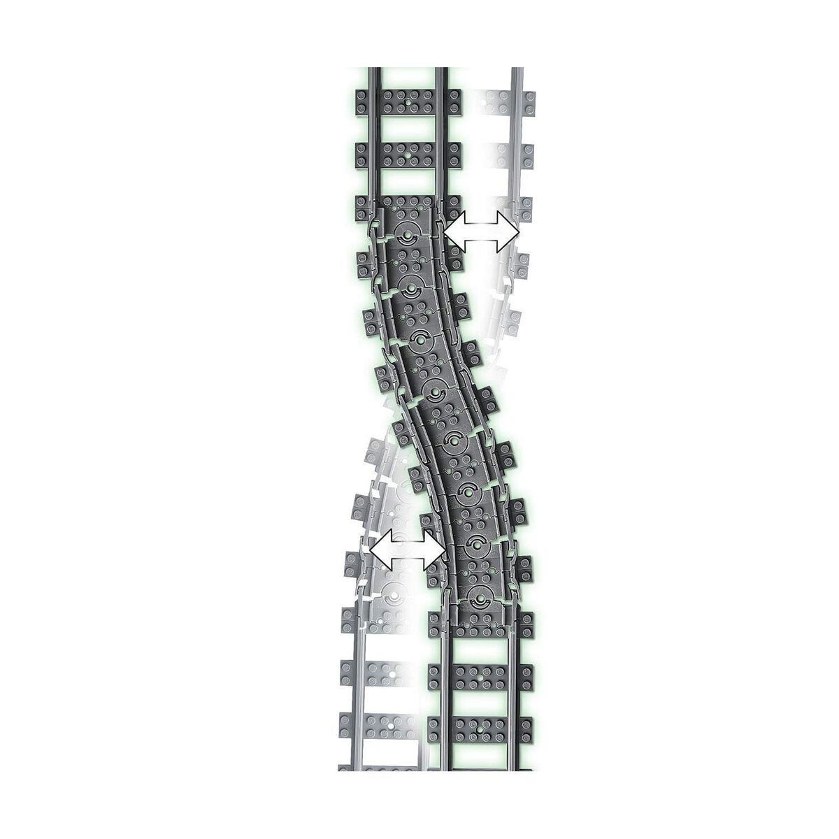 Playset Lego City 60205 Rail Pack 20 Piese - Jucarii si jocuri, Vehicule