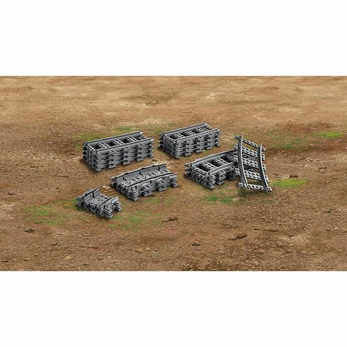 Playset Lego City 60205 Rail Pack 20 Piese - Jucarii si jocuri, Vehicule