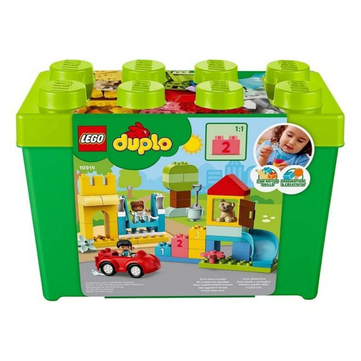 Set de Construcție Duplo Deluxe Brick Box Lego Duplo 10941 Deluxe (85 pcs) - Jucarii si jocuri