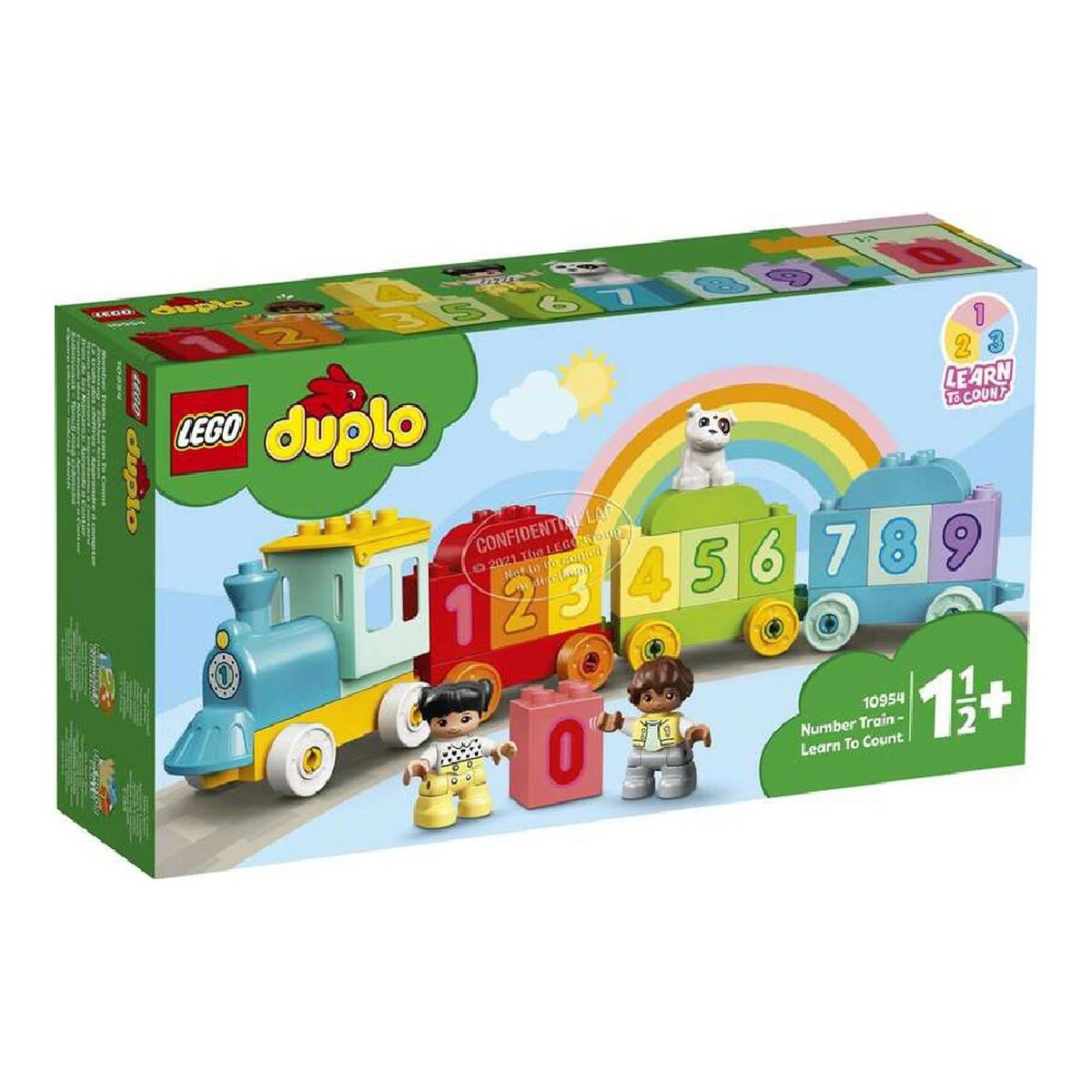 Set de Construcție Duplo Number Train Lego 10954 Multicolor 23 Piese (23 pcs) - Jucarii si jocuri