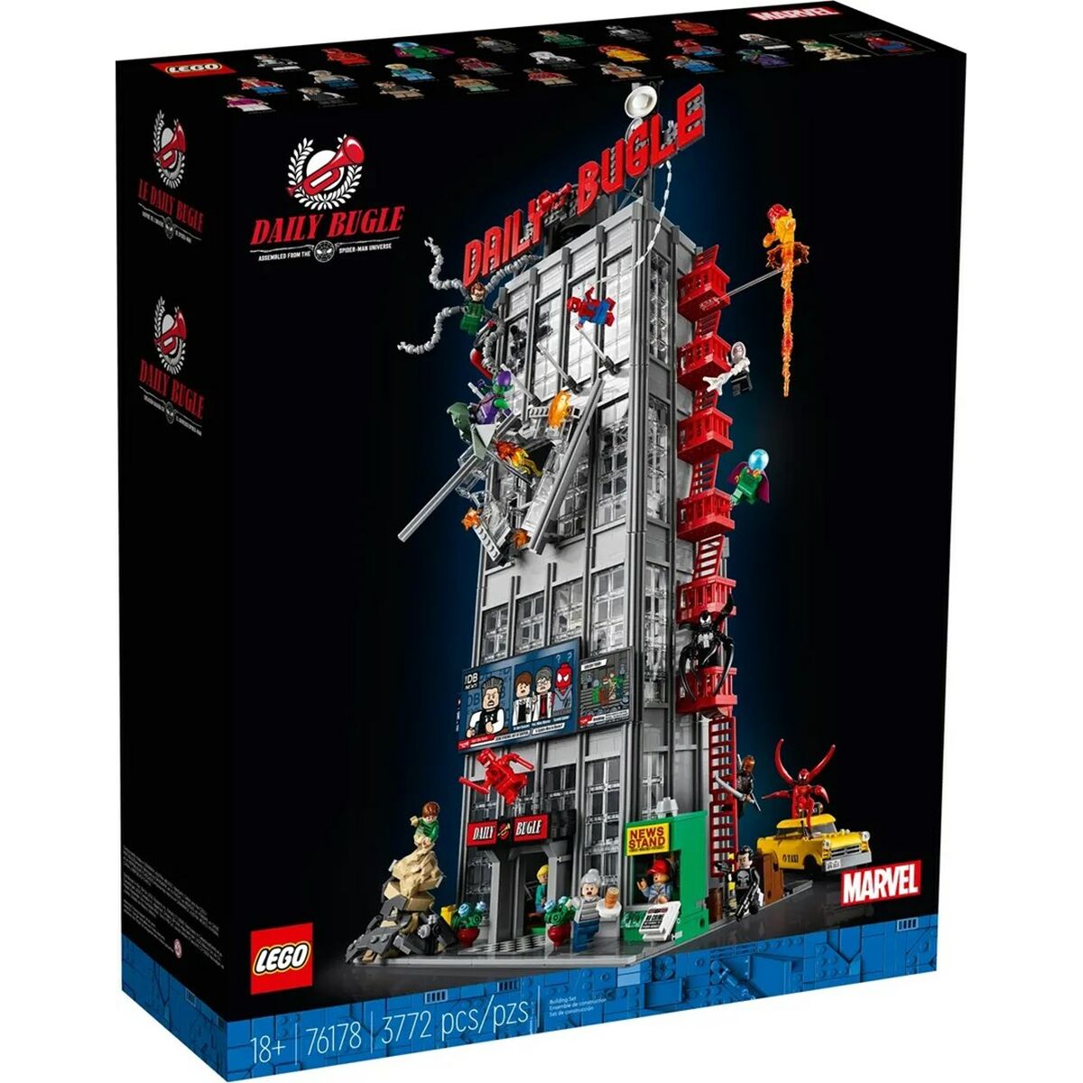 Set de Construcție Lego Marvel 76178 Spider-Man: Daily Bugle 3772 Piese - Jucarii si jocuri