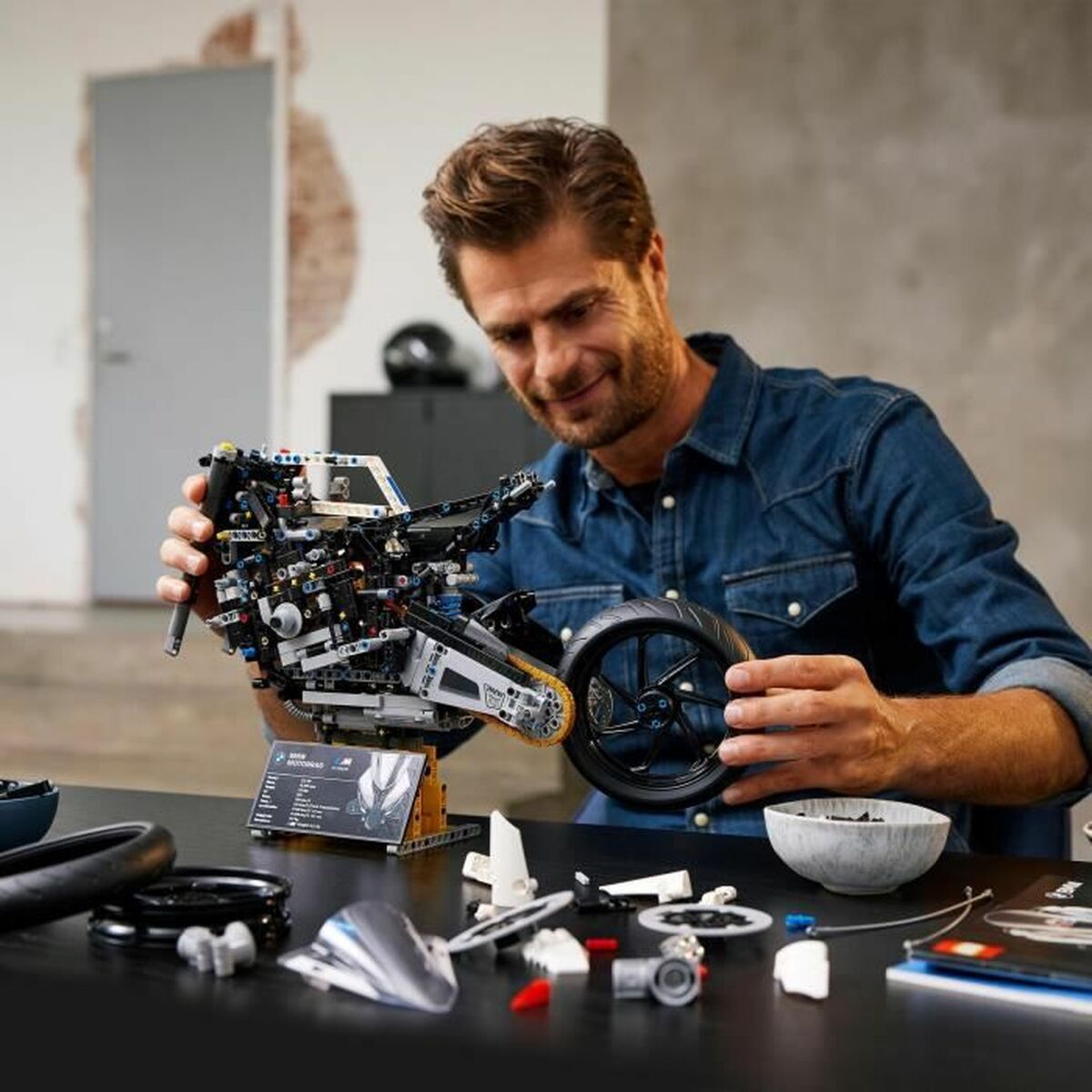 Set de Construcție Lego Technic BMW M 1000 RR Motorcycle Multicolor - Jucarii si jocuri