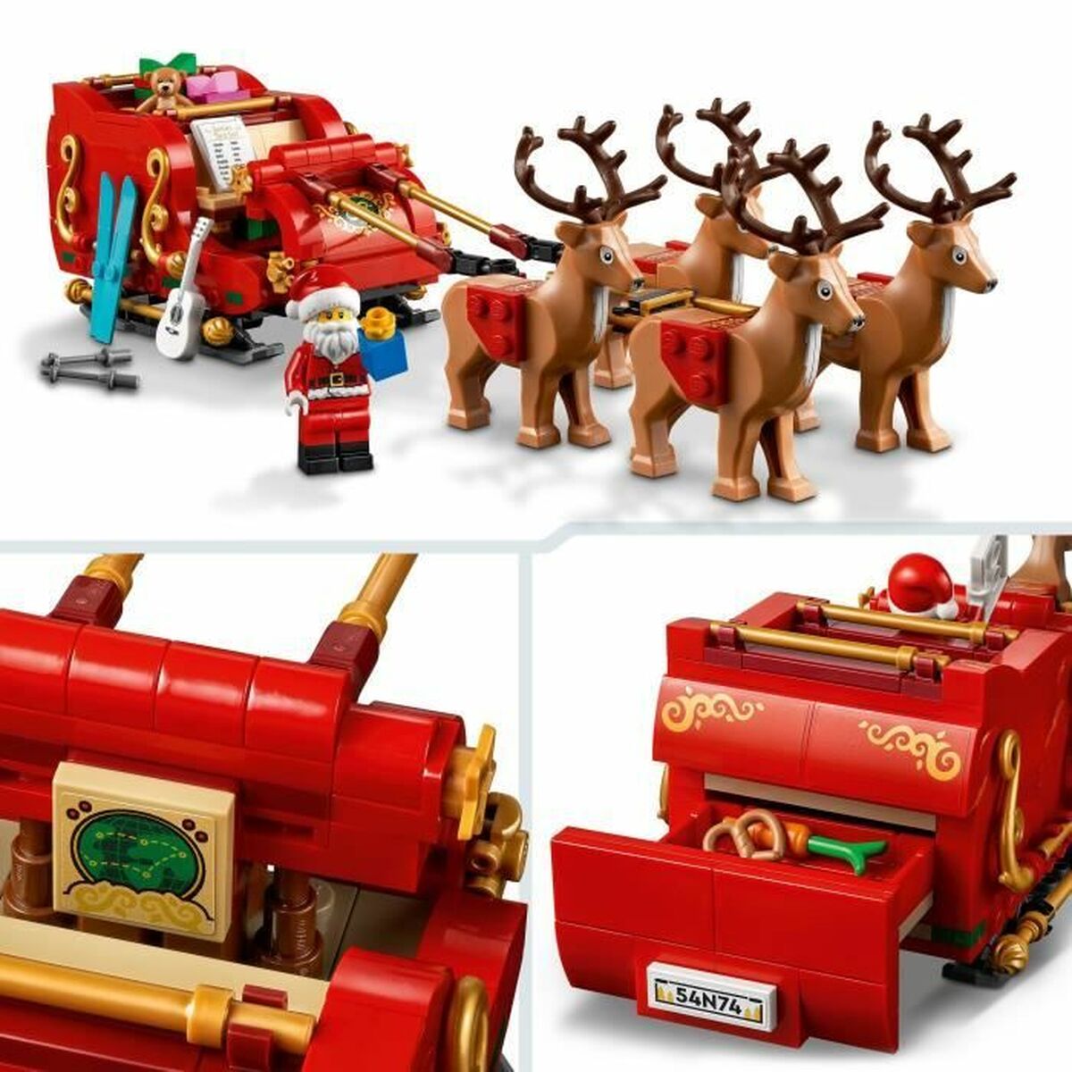 Set de Construcție Lego 40499 Santa s Sleigh Multicolor - Jucarii si jocuri
