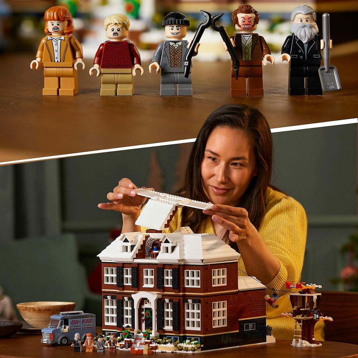 Set de Construcție Lego Ideas 21330 Home Alone: Mom, I Missed The Plane! Negru 3955 Piese - Jucarii si jocuri