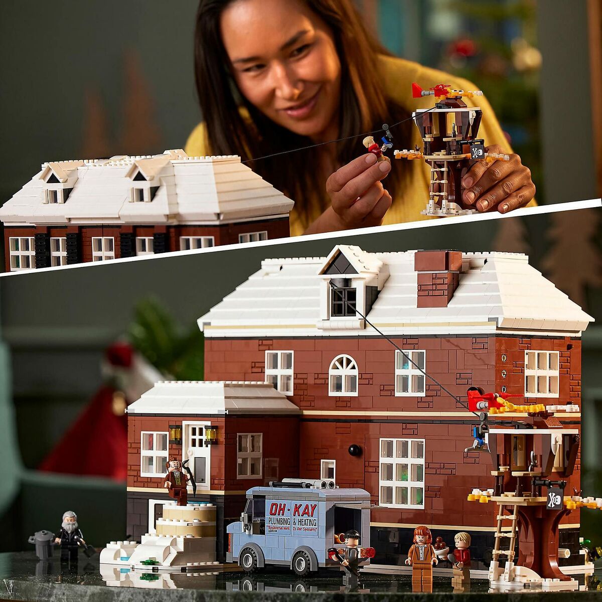 Set de Construcție Lego Ideas 21330 Home Alone: Mom, I Missed The Plane! Negru 3955 Piese - Jucarii si jocuri