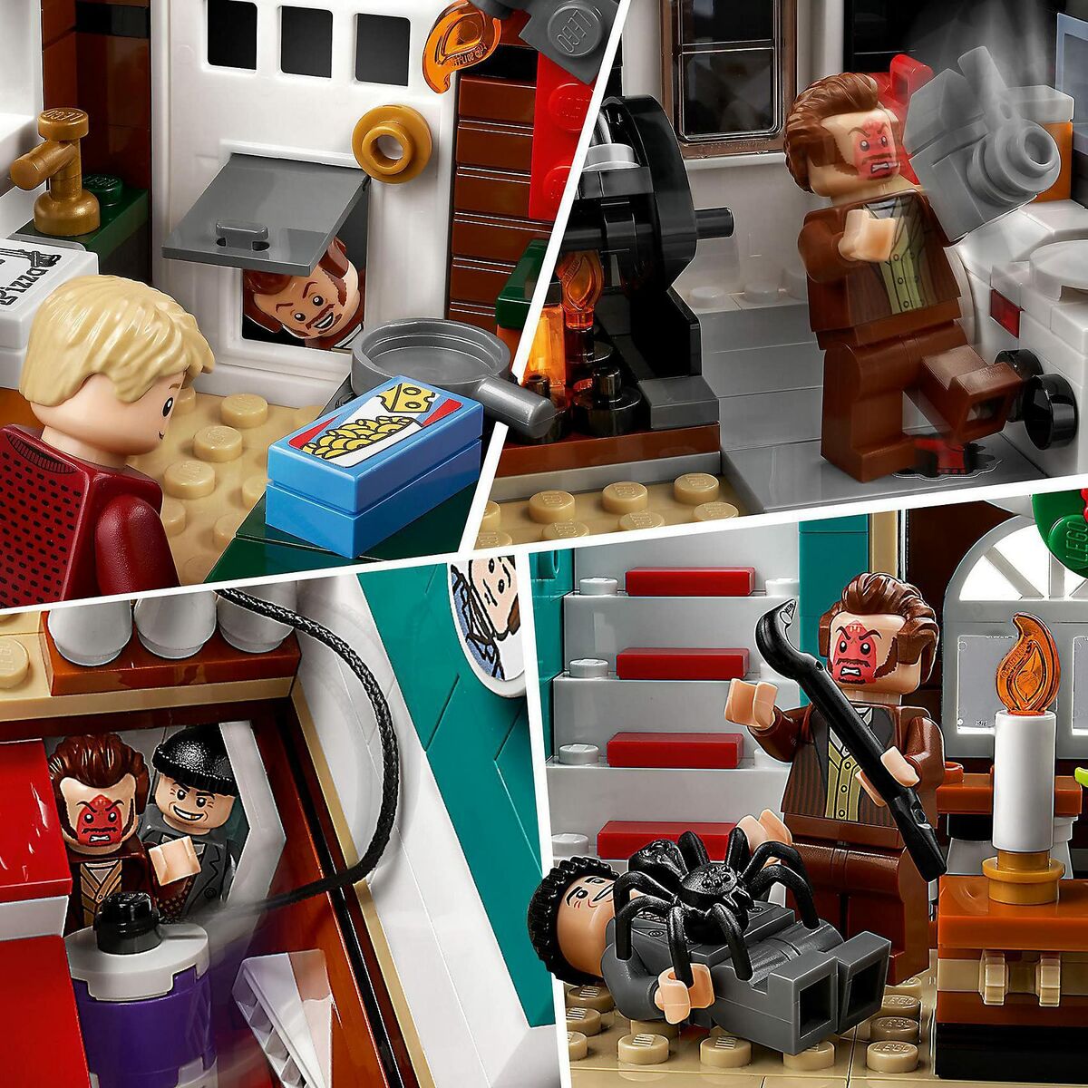Set de Construcție Lego Ideas 21330 Home Alone: Mom, I Missed The Plane! Negru 3955 Piese - Jucarii si jocuri
