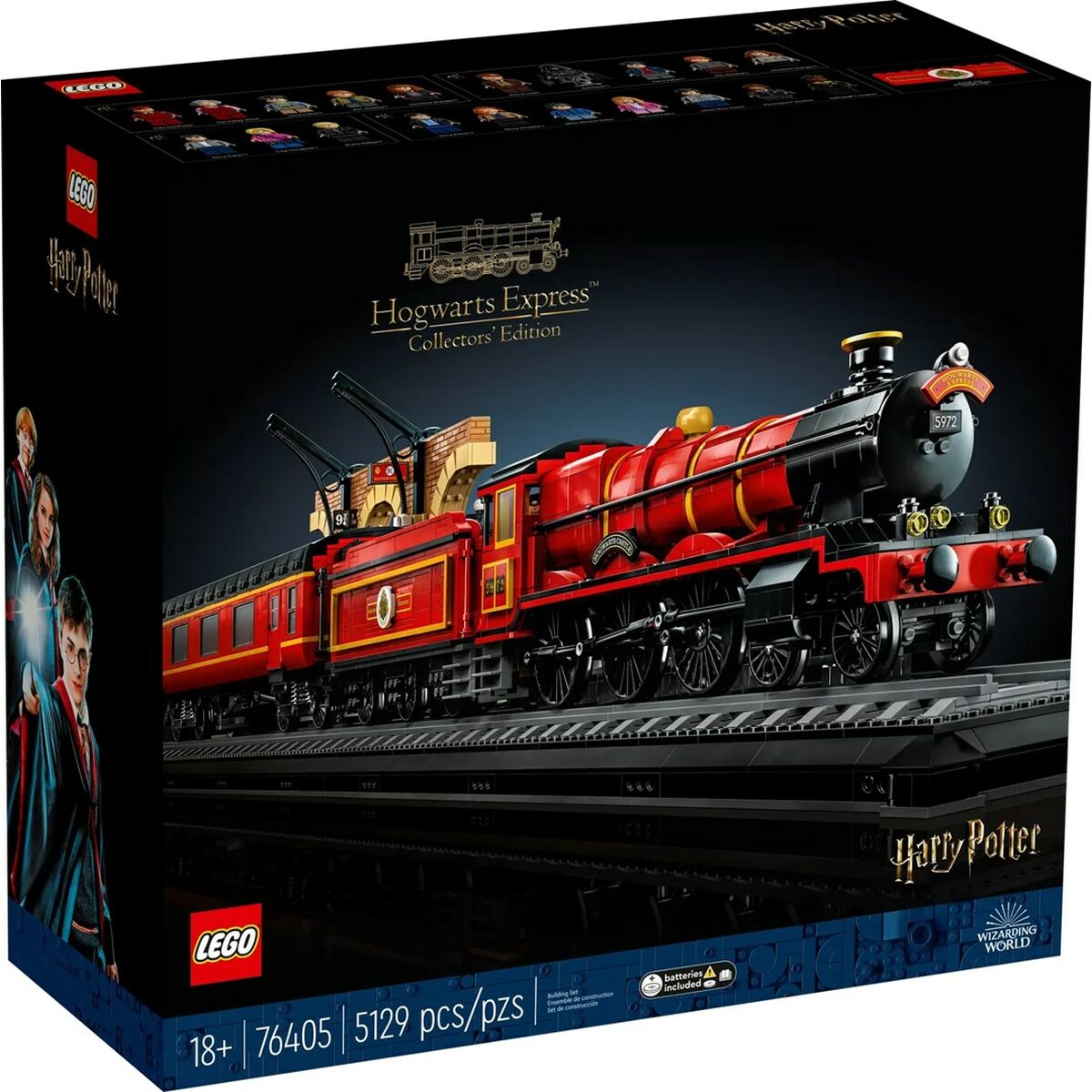 Playset Lego Harry Potter 76405 Hogwarts Express - Collector's Edition 5129 Piese 20 x 26 x 118 cm - Jucarii si jocuri, Păpuși și figurine