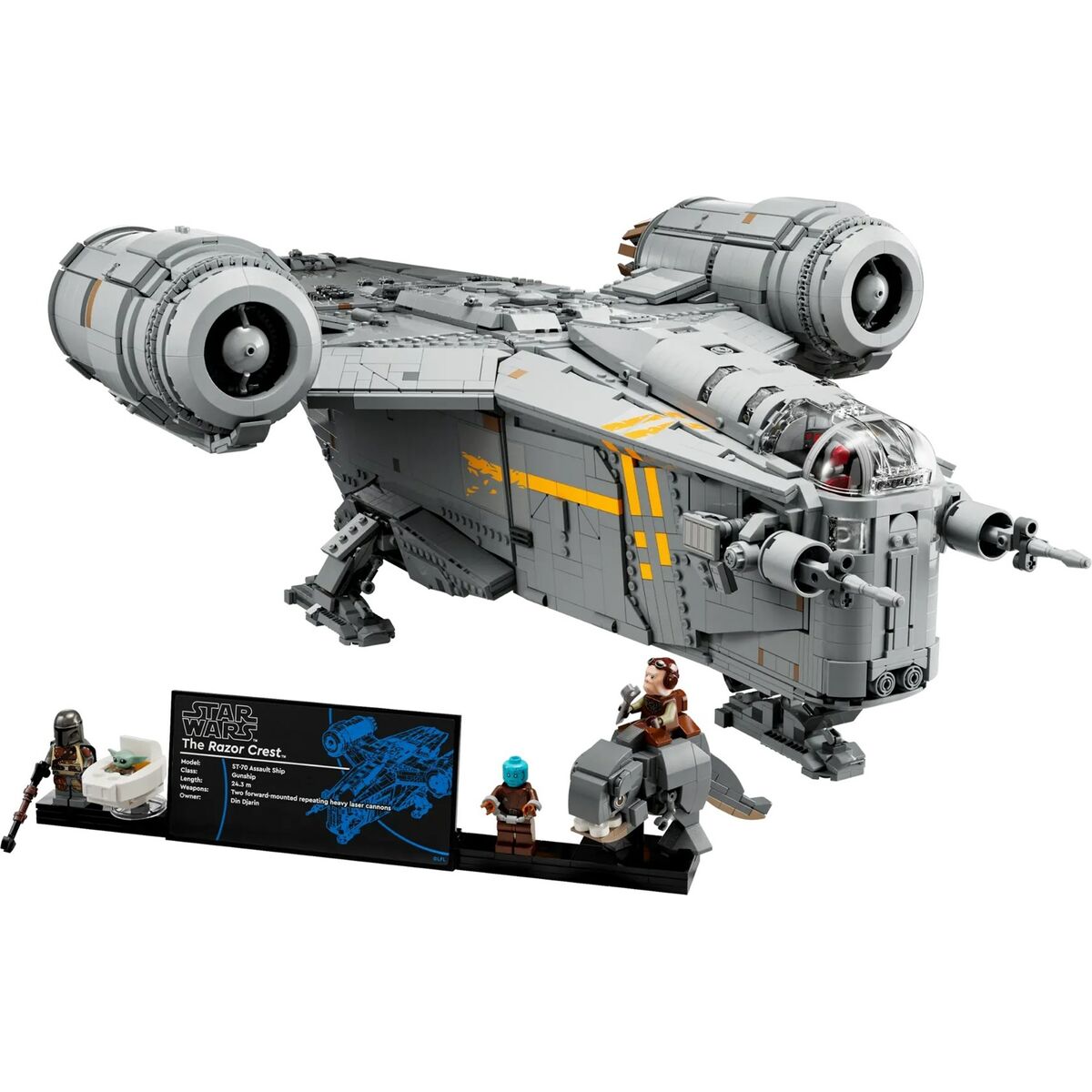 Set de Construcție Lego Star Wars 75331 The Razor Crest Negru 6187 Piese - Jucarii si jocuri