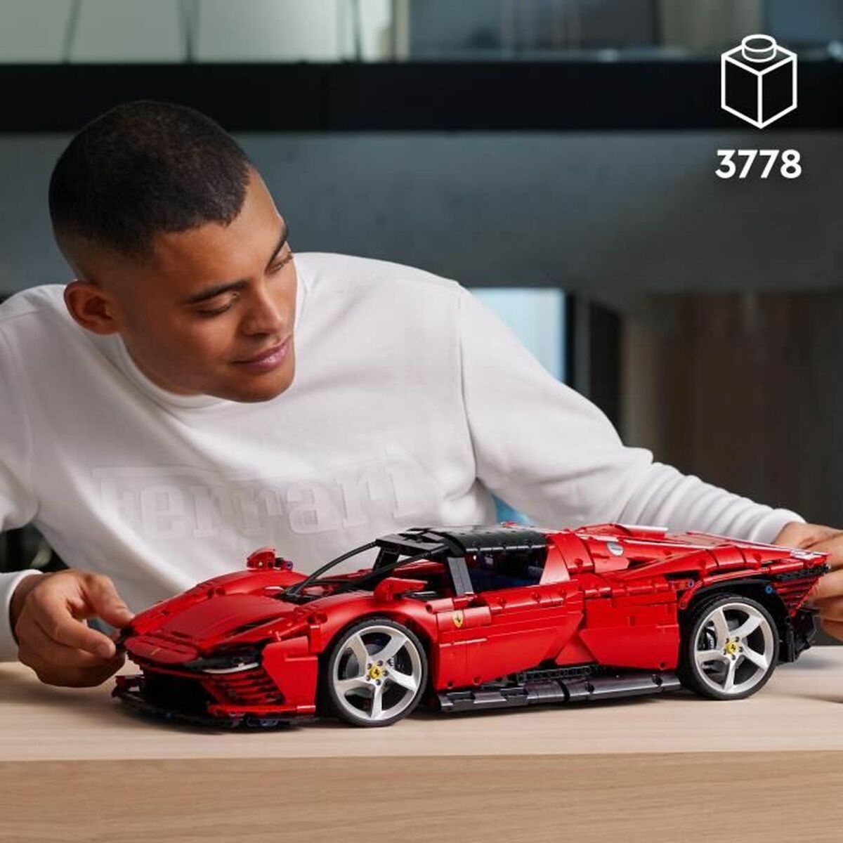 Set de Construcție Lego Technic 42143 Ferrari Daytona SP3 Multicolor 3778 Piese - Jucarii si jocuri