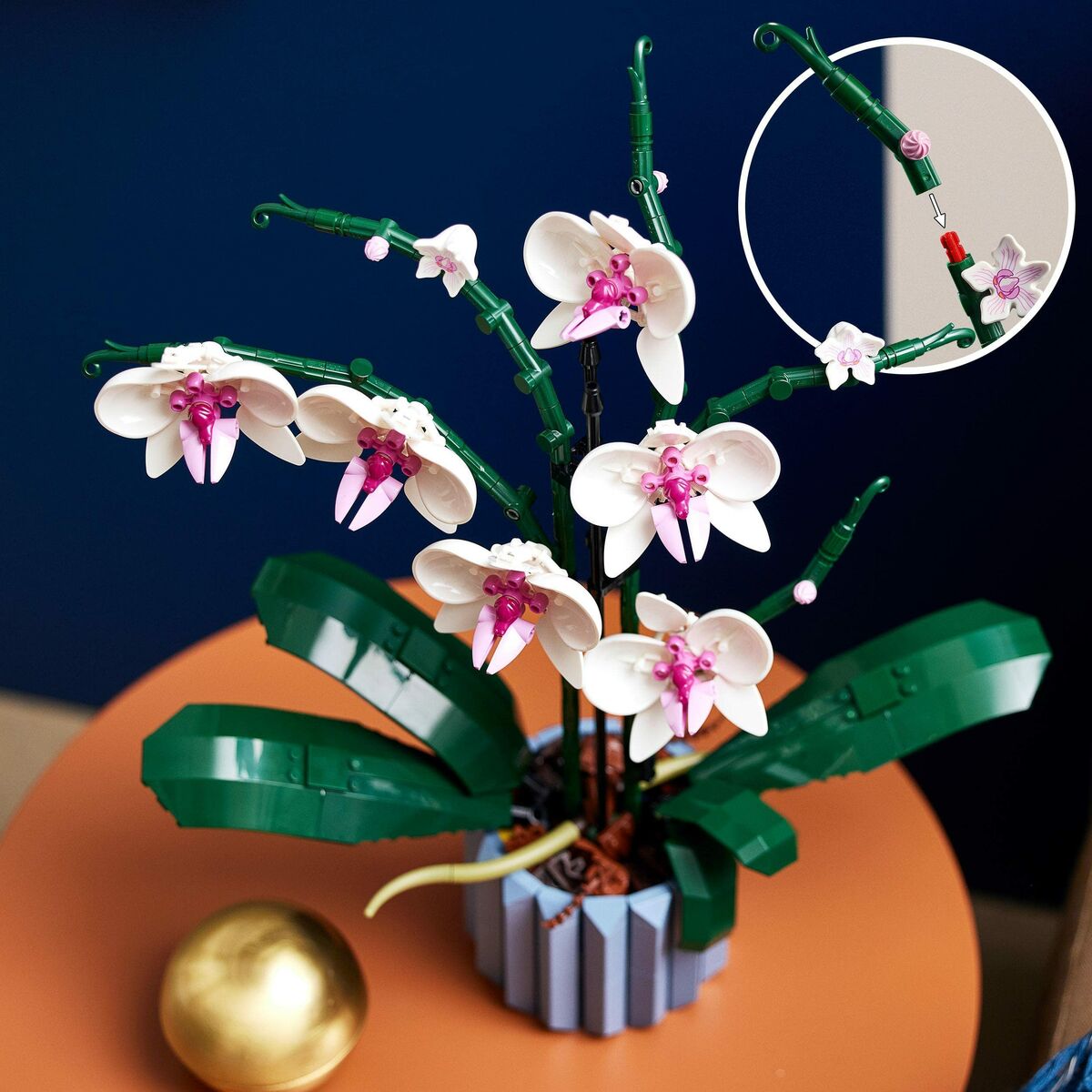 Playset Lego The Orchid Plants with Indoor Artificial Flowers - Jucarii si jocuri, Păpuși și figurine