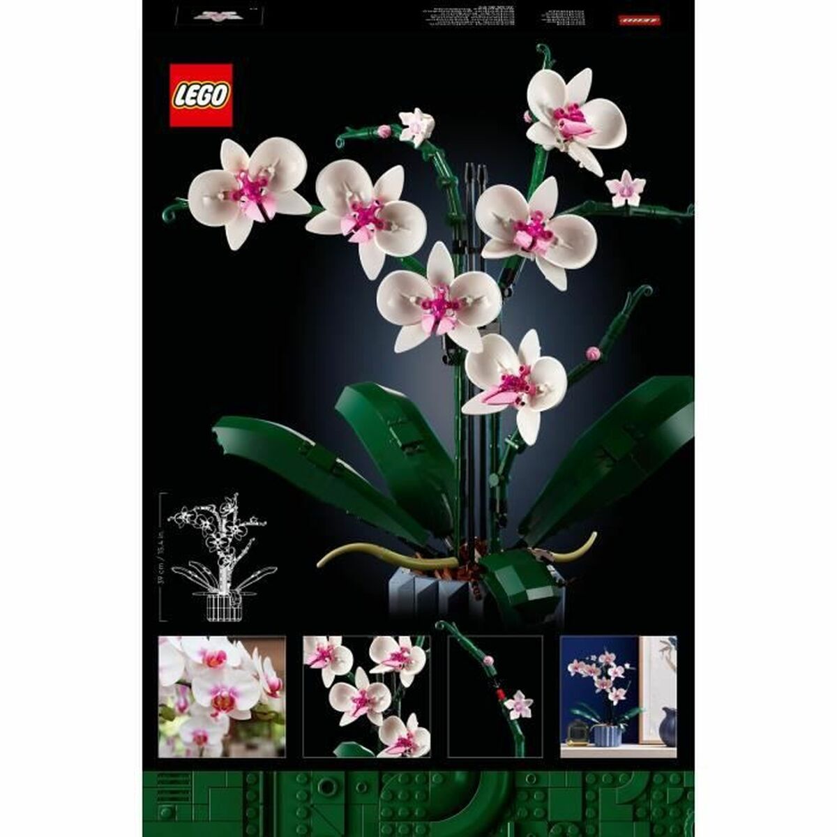 Playset Lego The Orchid Plants with Indoor Artificial Flowers - Jucarii si jocuri, Păpuși și figurine