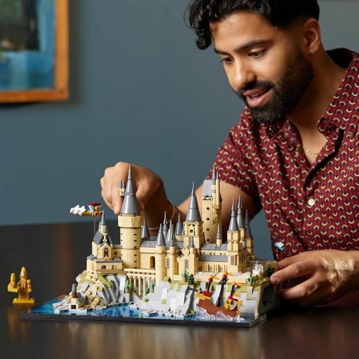 Playset Lego Harry Potter 76419 Hogwarts Castle and Grounds 2660 Piese - Jucarii si jocuri, Păpuși și figurine
