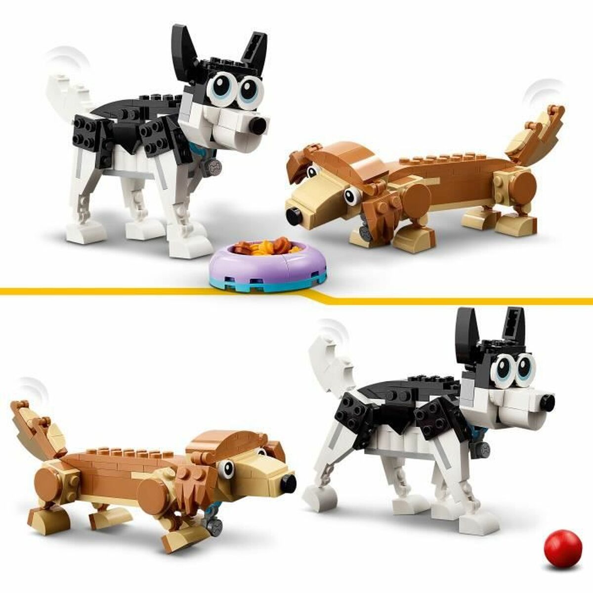 Set de Construcție Lego 31137 PERROS ADORABLES 3 în 1 - Jucarii si jocuri