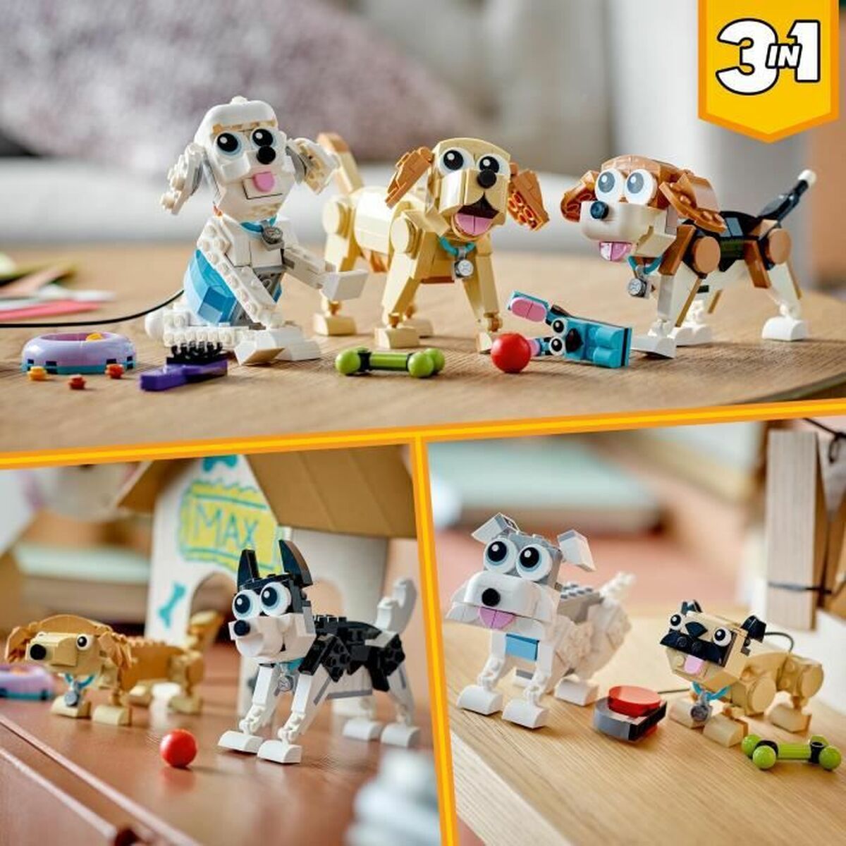 Set de Construcție Lego 31137 PERROS ADORABLES 3 în 1 - Jucarii si jocuri