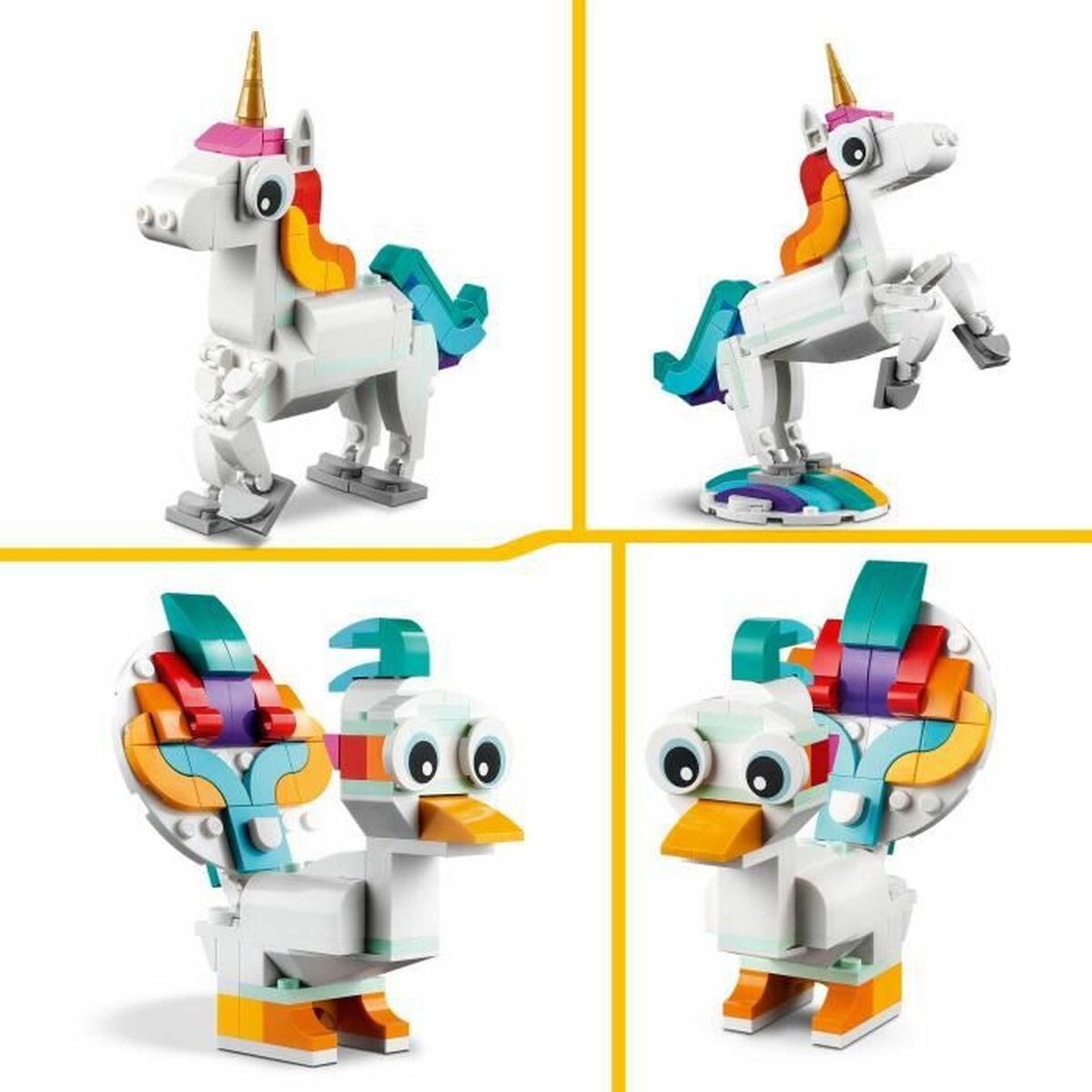Set de Construcție Lego Creator 3-in-1 31140 The magic unicorn - Jucarii si jocuri