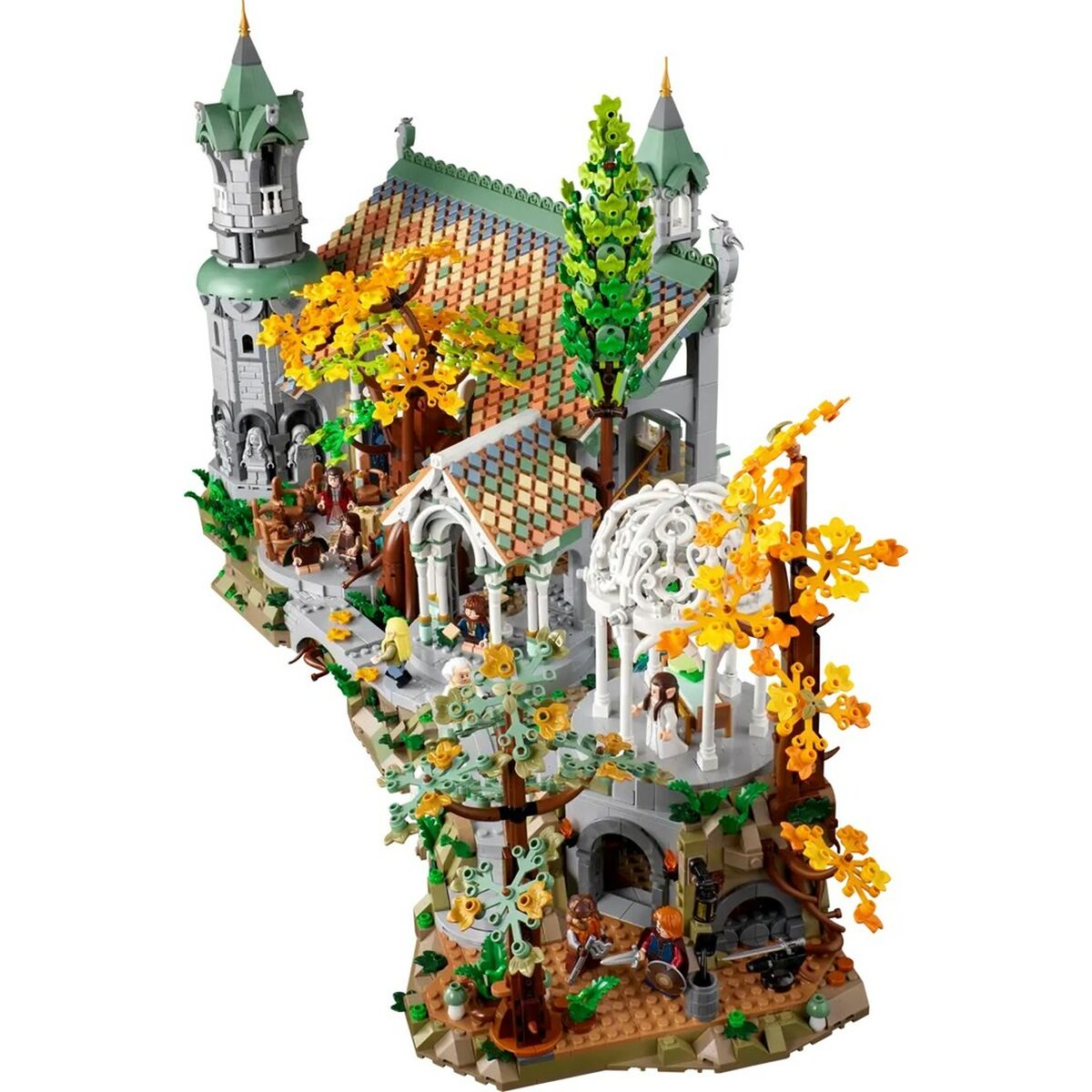 Playset Lego The Lord of the Rings: Rivendell 10316 6167 Piese 72 x 39 x 50 cm - Jucarii si jocuri, Păpuși și figurine