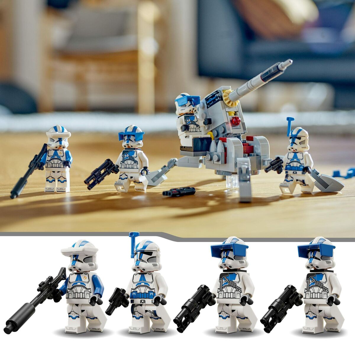 Set de Construcție Lego Star Wars 75345 Fighting Pack of the Troopers Clone of the 501st Legion - Jucarii si jocuri