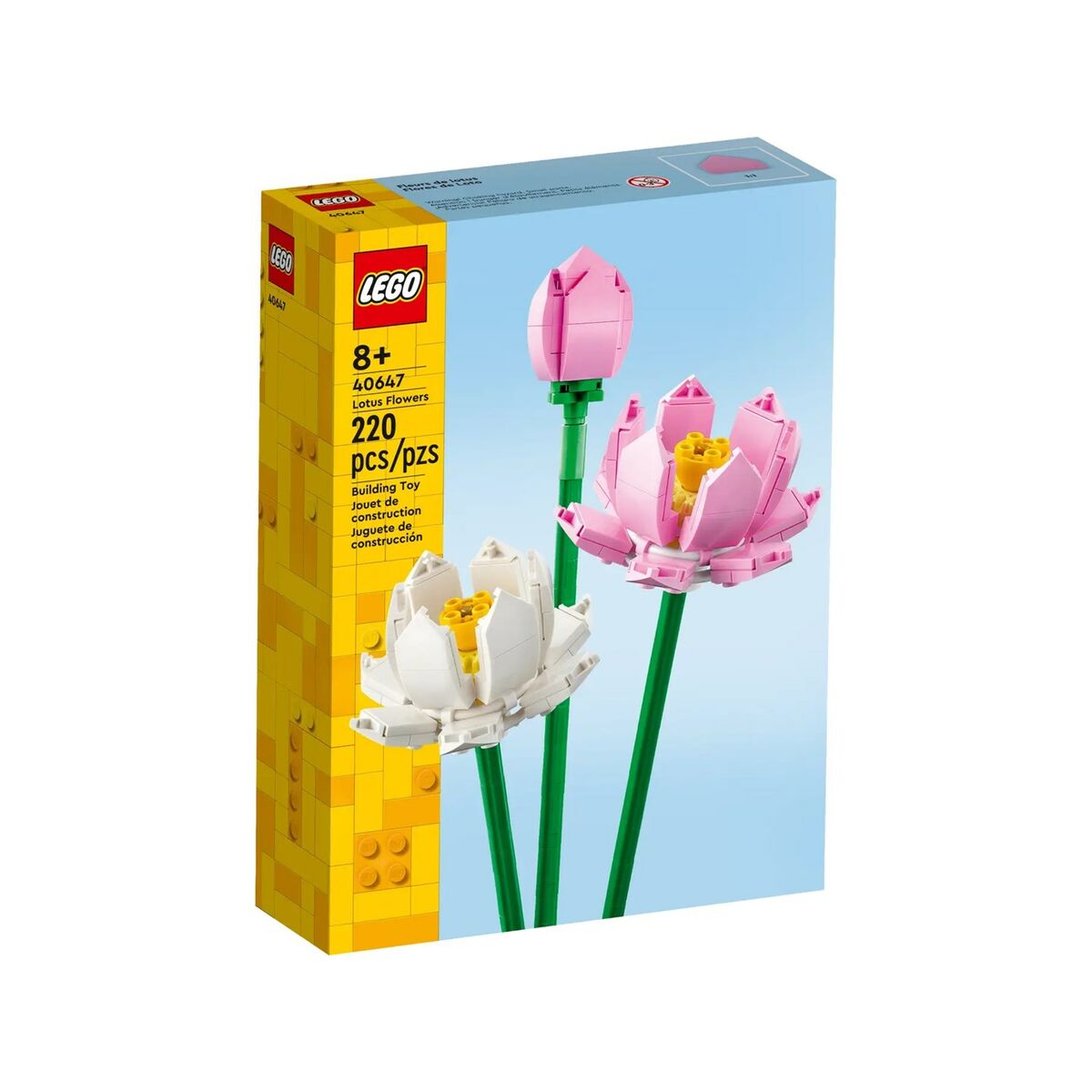 Set de Construcție Lego 40647 Lotus Flowers 220 Piese - Jucarii si jocuri