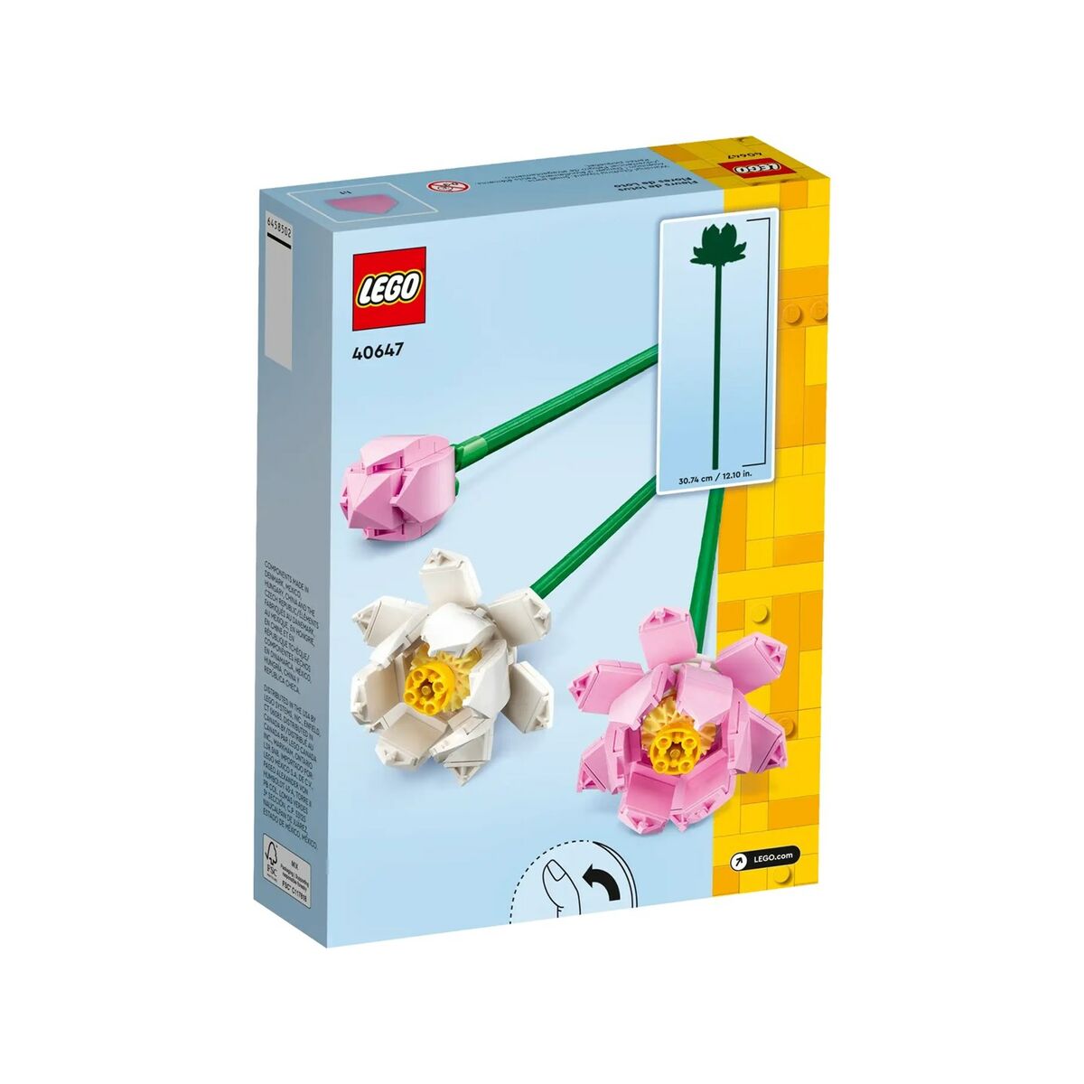 Set de Construcție Lego 40647 Lotus Flowers 220 Piese - Jucarii si jocuri