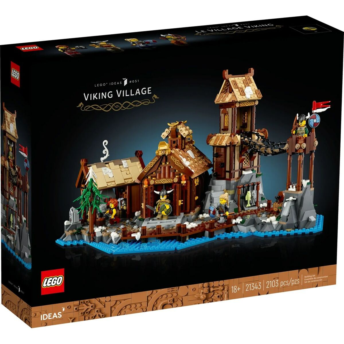 Set de Construcție Lego PUEBLO VIKINGO 2103 Piezas - Jucarii si jocuri