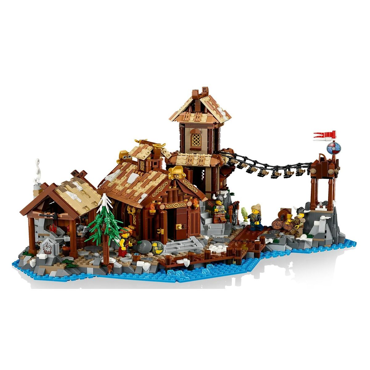 Set de Construcție Lego PUEBLO VIKINGO 2103 Piezas - Jucarii si jocuri
