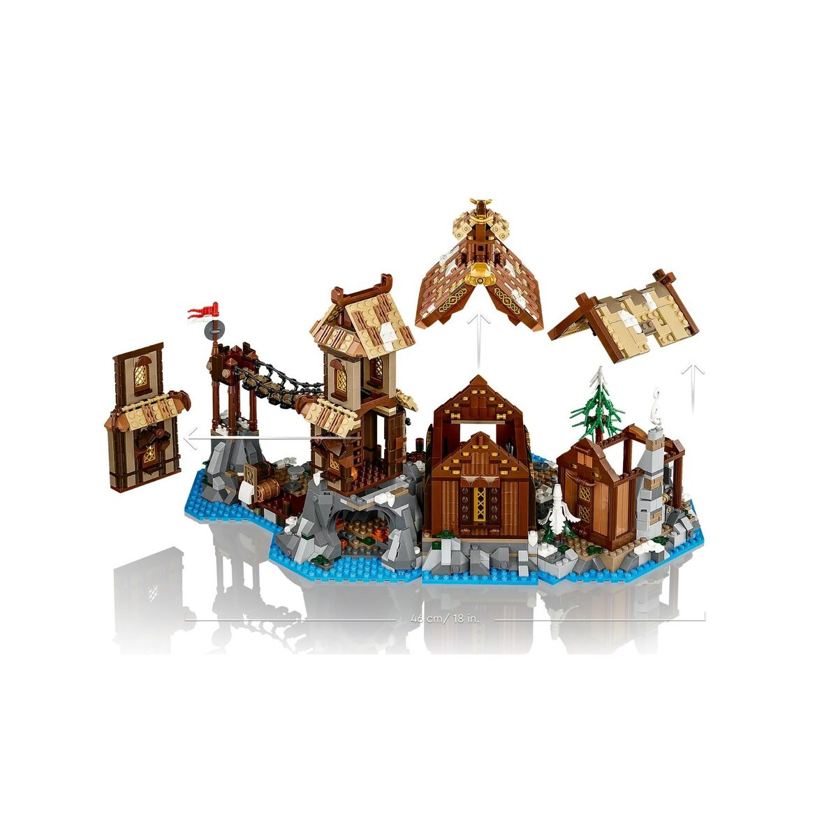 Set de Construcție Lego PUEBLO VIKINGO 2103 Piezas - Jucarii si jocuri