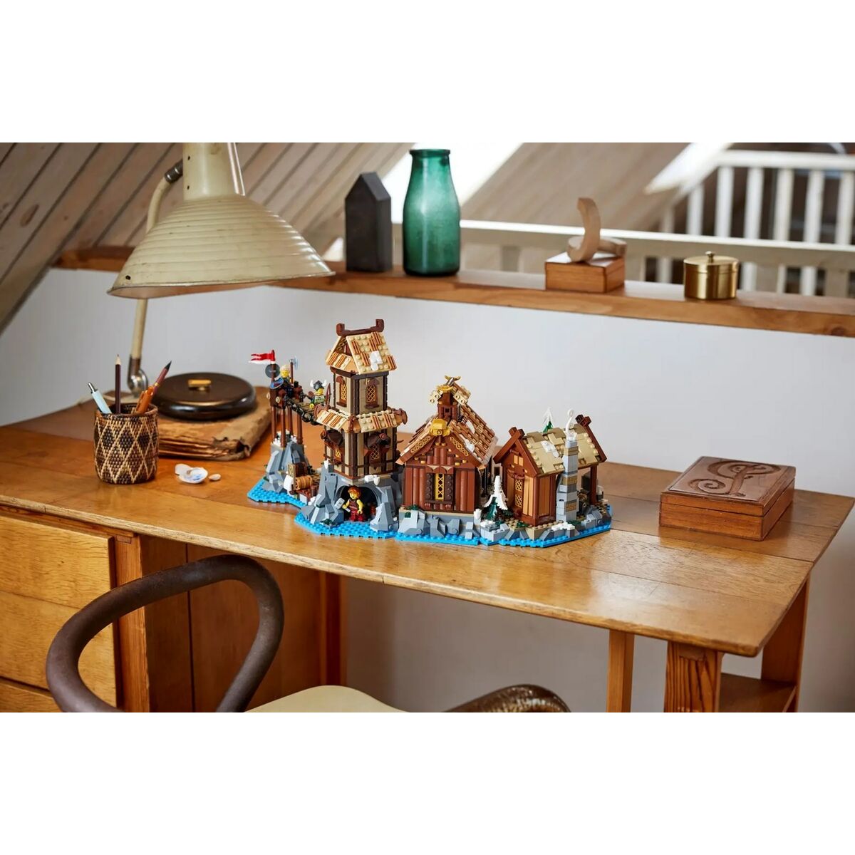 Set de Construcție Lego PUEBLO VIKINGO 2103 Piezas - Jucarii si jocuri