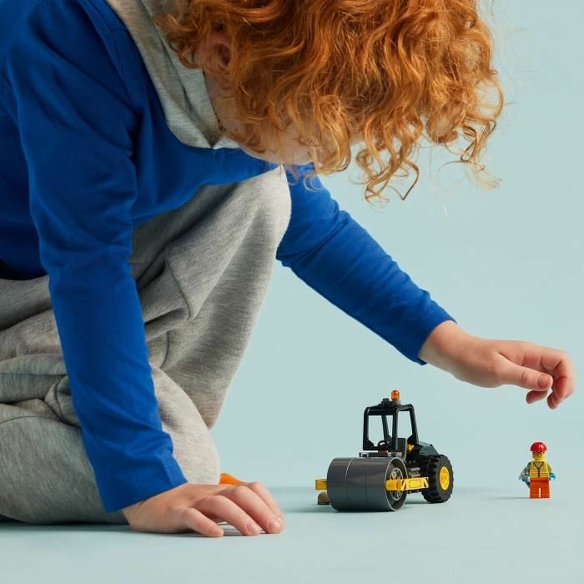 Set de Construcție Lego 60401 Road roller Multicolor - Jucarii si jocuri