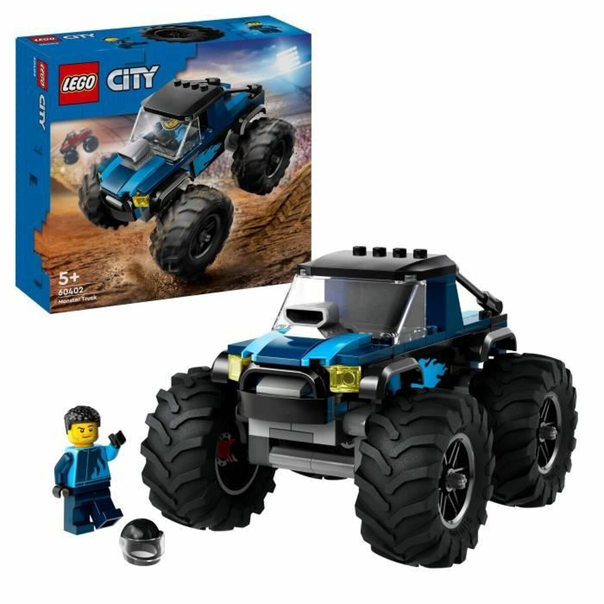 Playset Lego Monster Truck 60402 - Jucarii si jocuri, Păpuși și figurine