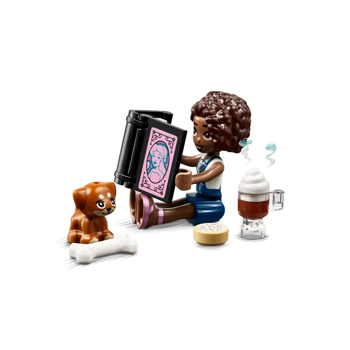 Set de Construcție Lego Carro de Comida de Panadería Móvil Multicolor 125 Piese - Jucarii si jocuri