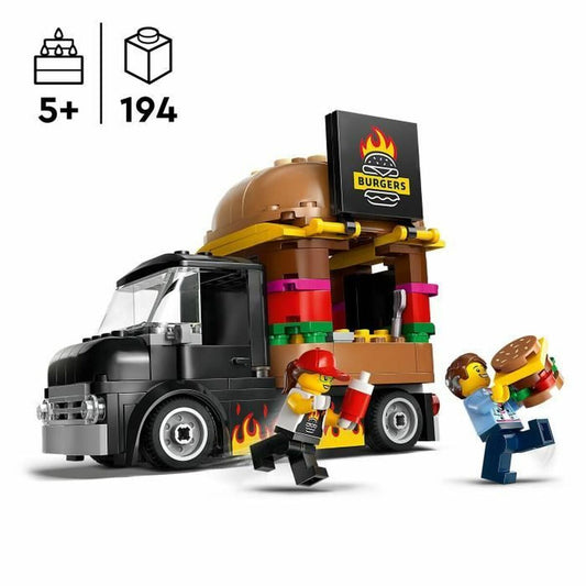 Set de Construcție Lego 60404 Hamburger truck Multicolor - Jucarii si jocuri