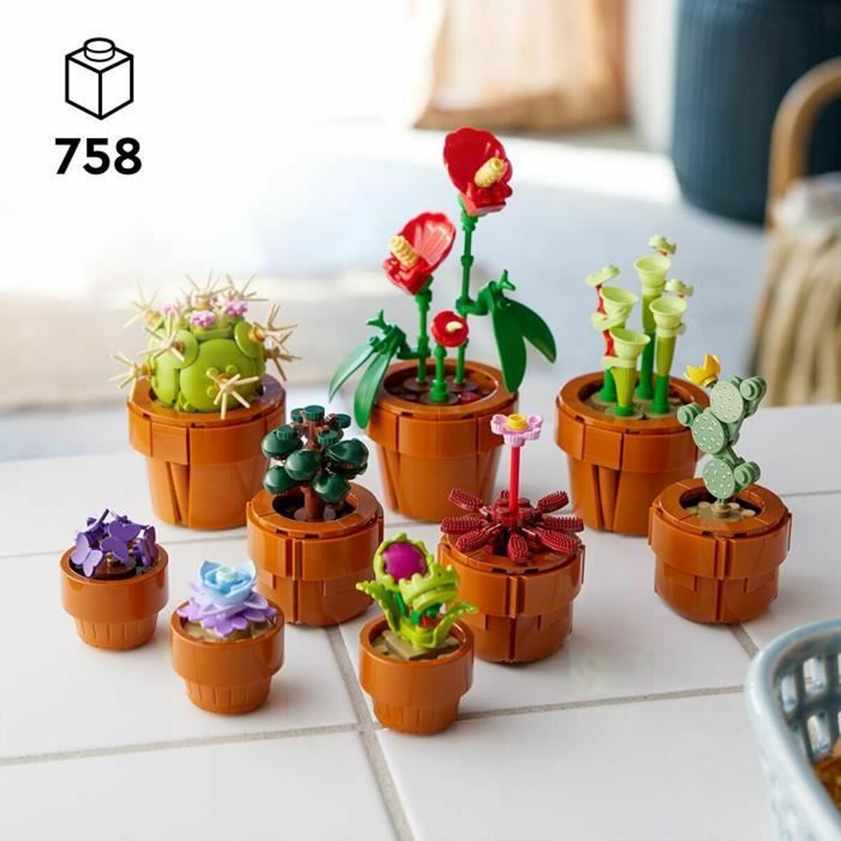Set de Construcție Lego Icons 10329 Tiny Plants Multicolor 758 Piese - Jucarii si jocuri