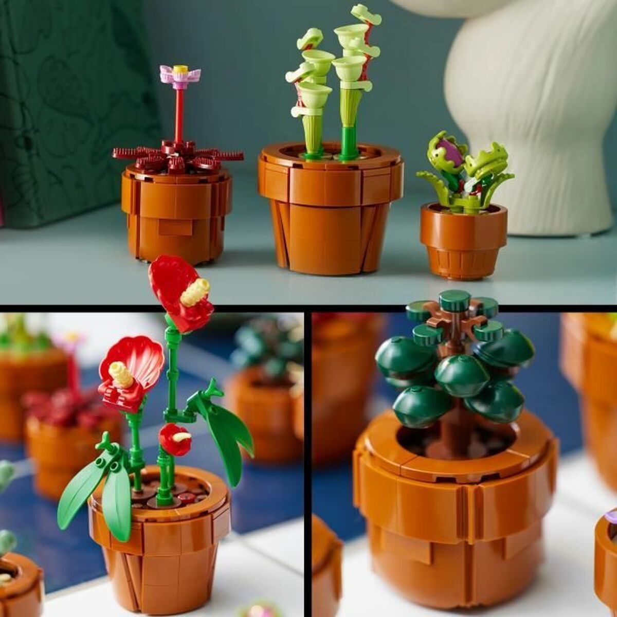 Set de Construcție Lego Icons 10329 Tiny Plants Multicolor 758 Piese - Jucarii si jocuri