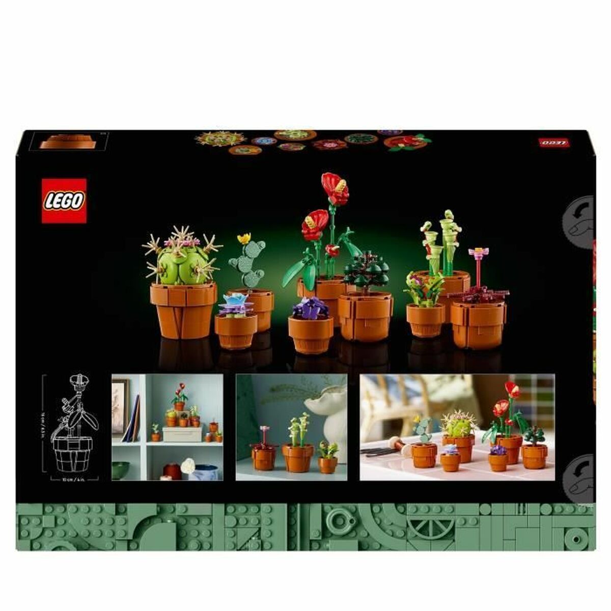Set de Construcție Lego Icons 10329 Tiny Plants Multicolor 758 Piese - Jucarii si jocuri