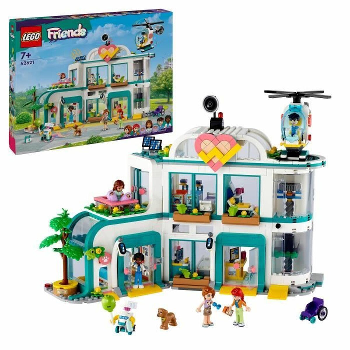 Playset Lego 42621 Heartlake City Hospital - Jucarii si jocuri, Păpuși și figurine