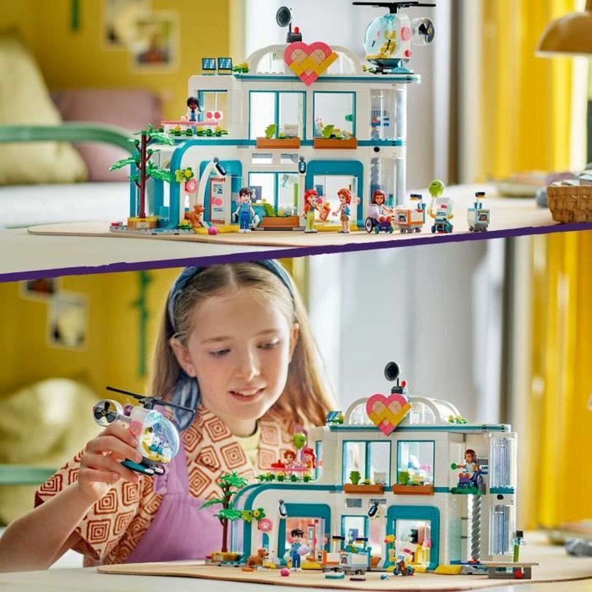 Playset Lego 42621 Heartlake City Hospital - Jucarii si jocuri, Păpuși și figurine