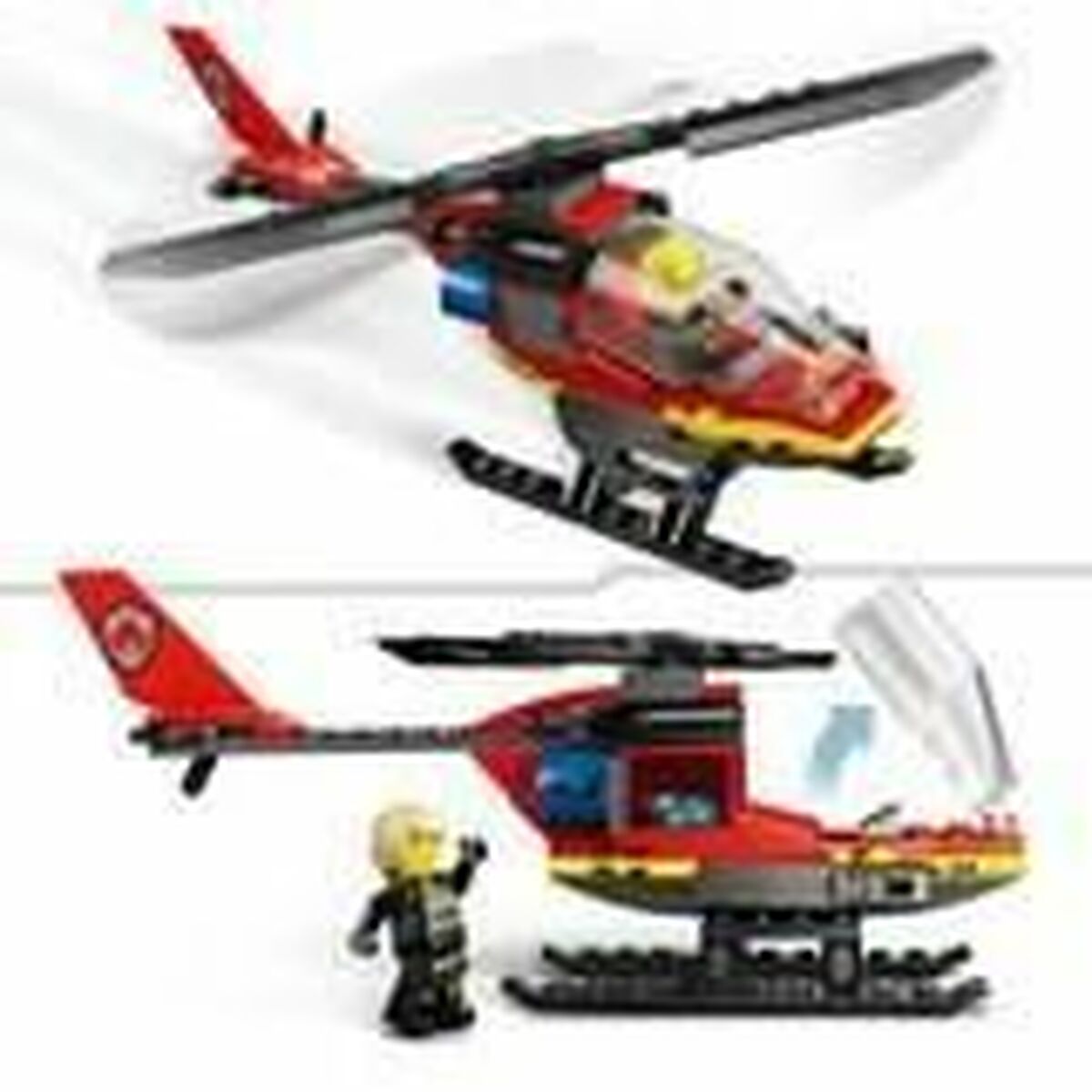 Set de Construcție Lego 60411 Fire Rescue Helicopter Multicolor - Jucarii si jocuri