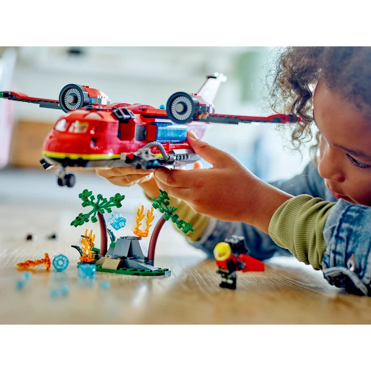 Playset Lego 60413 City Fire Rescue Plane - Jucarii si jocuri, Păpuși și figurine