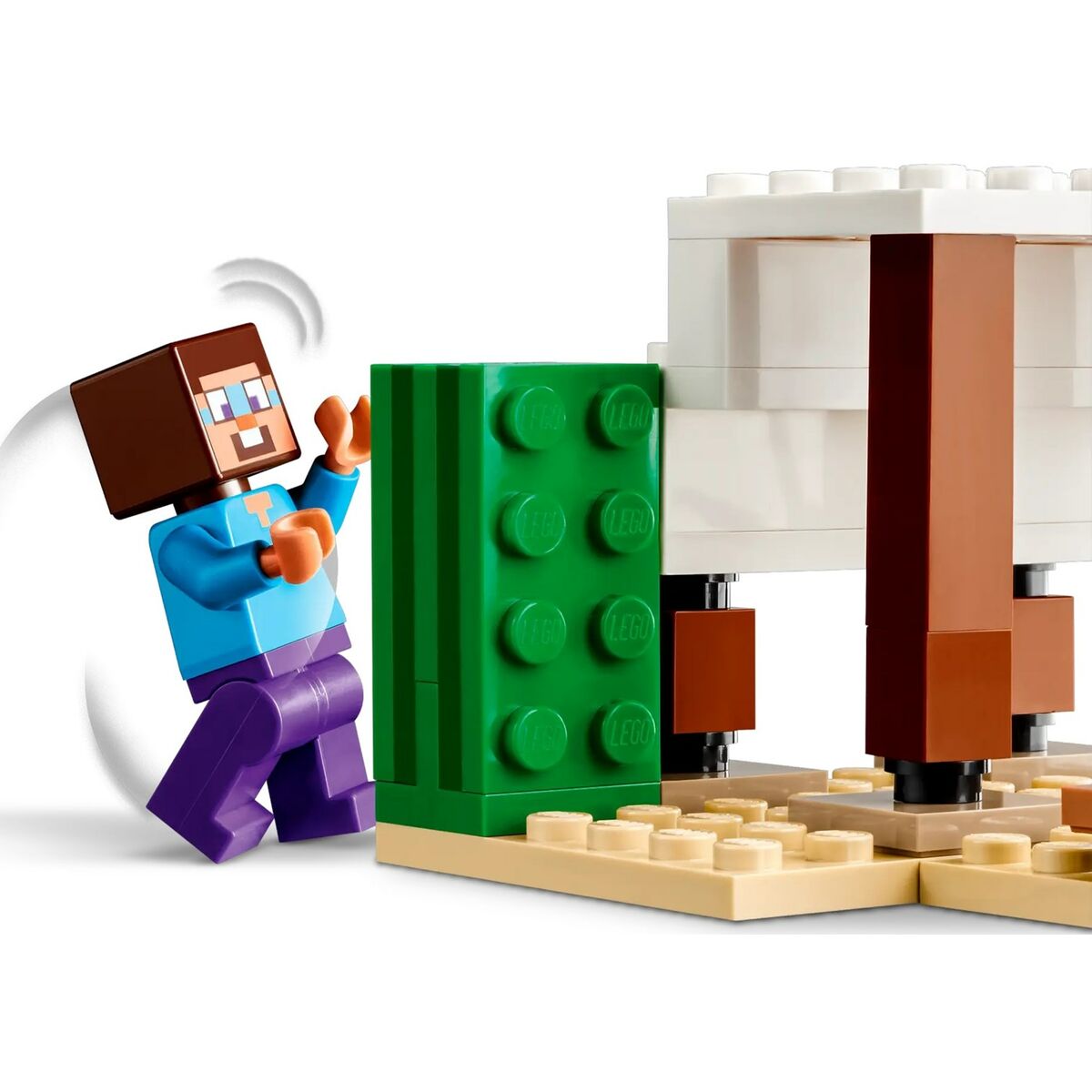 Set de Construcție Lego La Expedición al Desierto de Steve Multicolor 75 Piese - Jucarii si jocuri
