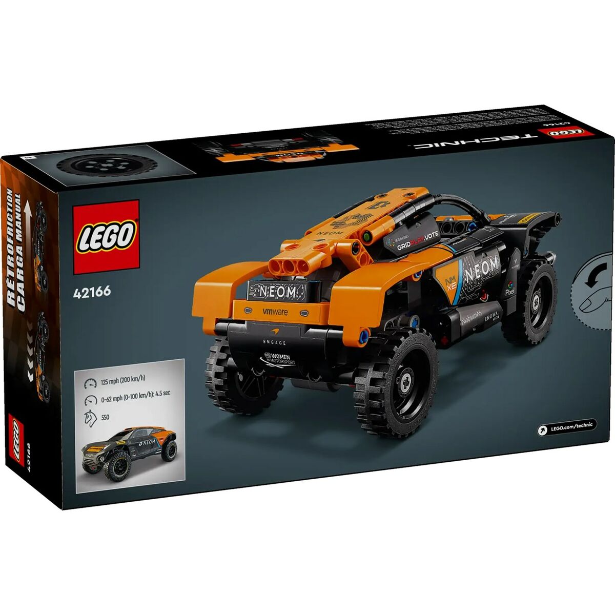Set de Construcție Lego NEOM MCLAREN EXTREME E TEAM Multicolor 252 Piese - Jucarii si jocuri