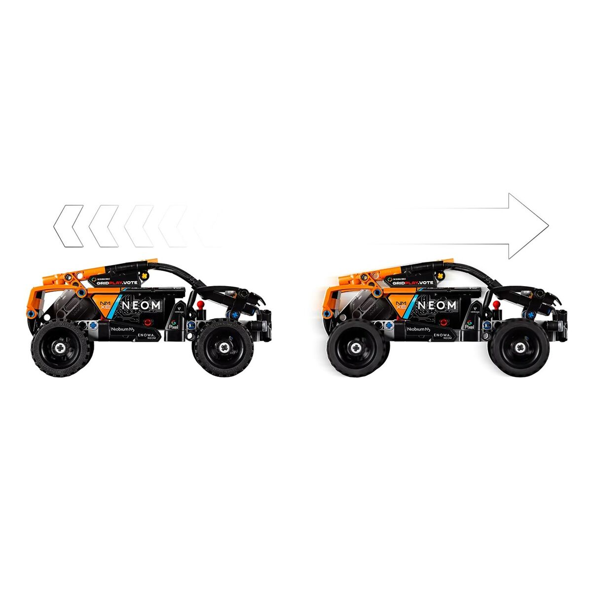 Set de Construcție Lego NEOM MCLAREN EXTREME E TEAM Multicolor 252 Piese - Jucarii si jocuri