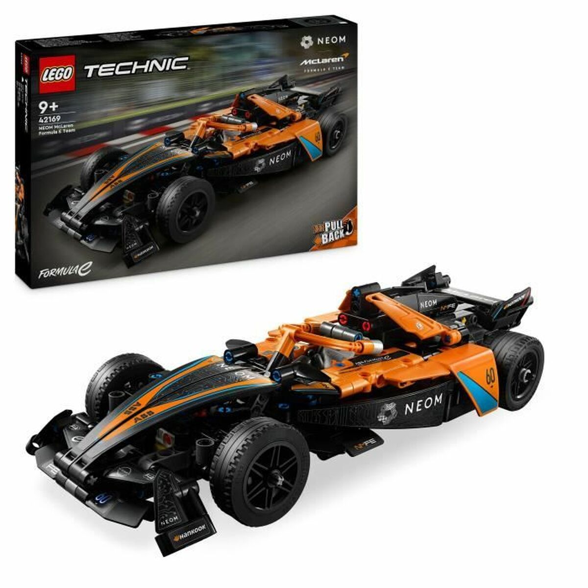Set de Construcție Lego Technic 42169 NEOM McLaren Formula E Race Car Multicolor - Jucarii si jocuri