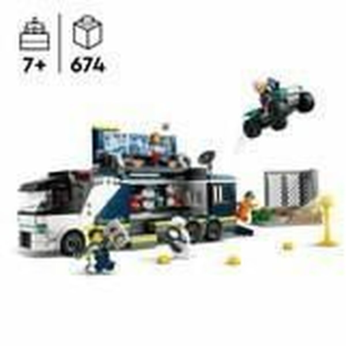 Playset Lego 60418 Police Mobile Criminology Laboratory - Jucarii si jocuri, Păpuși și figurine