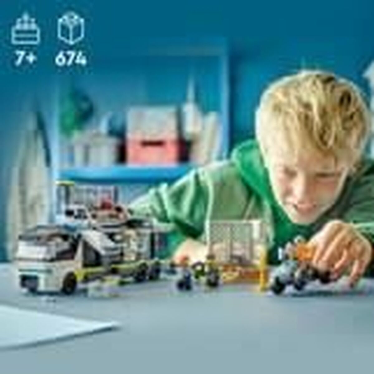 Playset Lego 60418 Police Mobile Criminology Laboratory - Jucarii si jocuri, Păpuși și figurine