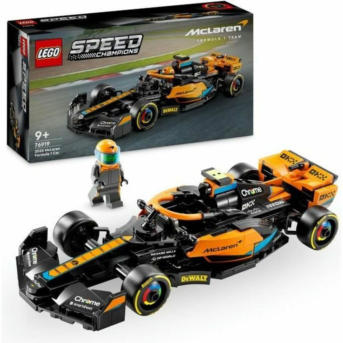 Set de Construcție Lego 76919 F1 McLaren 2023 Multicolor 245 Piese - Jucarii si jocuri