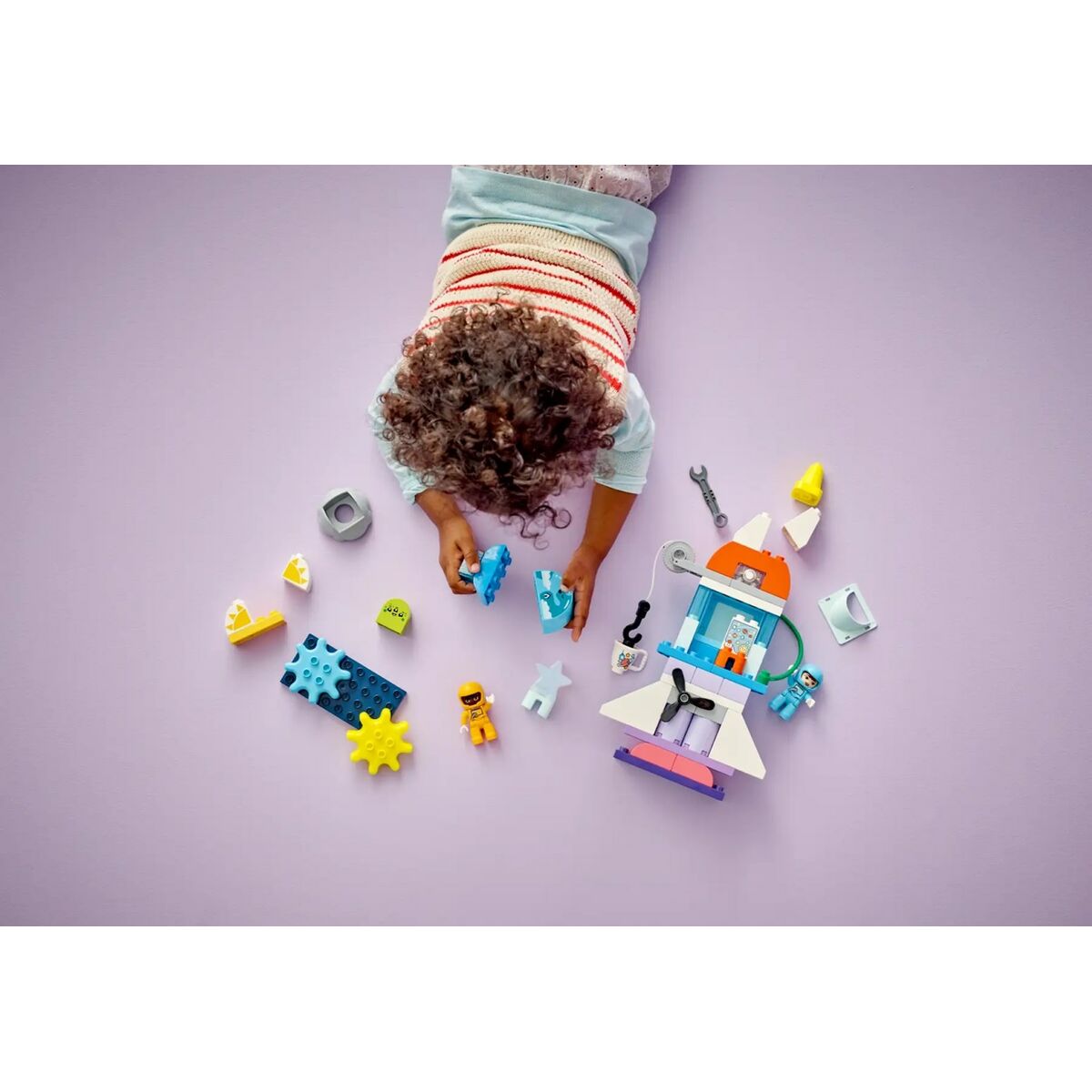 Playset Lego 10422 3 in 1 Space Shuttle Adventure 58 Piese - Jucarii si jocuri, Păpuși și figurine