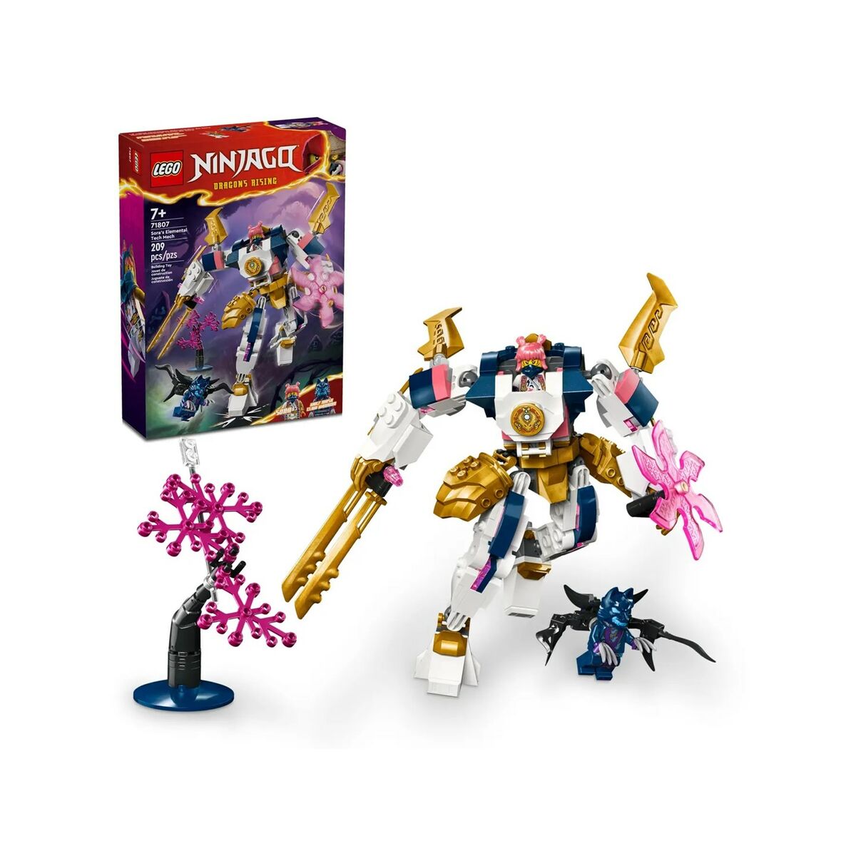 Set de Construcție Lego ninjago 71807 Sora Multicolor 209 Piese - Jucarii si jocuri