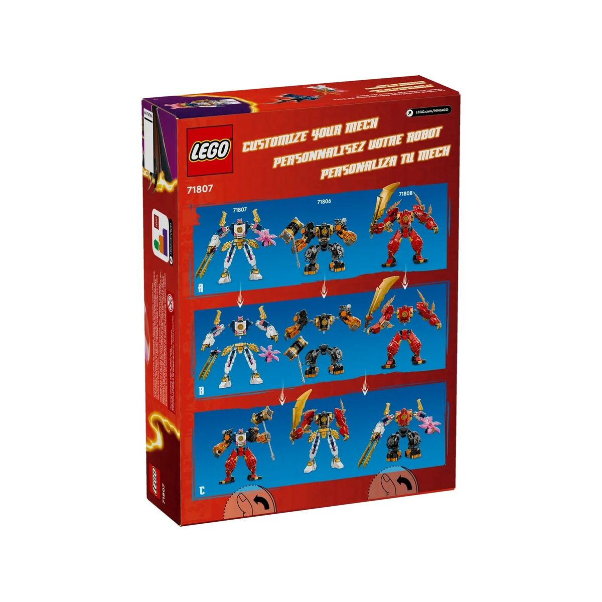 Set de Construcție Lego ninjago 71807 Sora Multicolor 209 Piese - Jucarii si jocuri