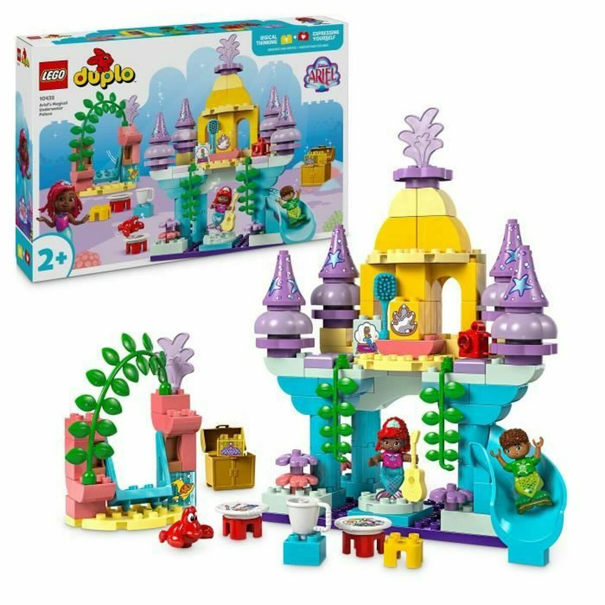 Set de Construcție Lego Disney 10435 Ariel's Magical Underwater Palace Multicolor 116 Piese - Jucarii si jocuri